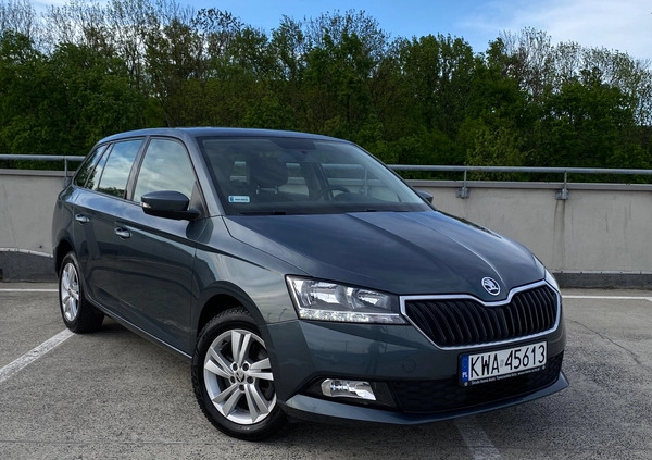 Skoda Fabia cena 48500 przebieg: 45567, rok produkcji 2019 z Kraków małe 781